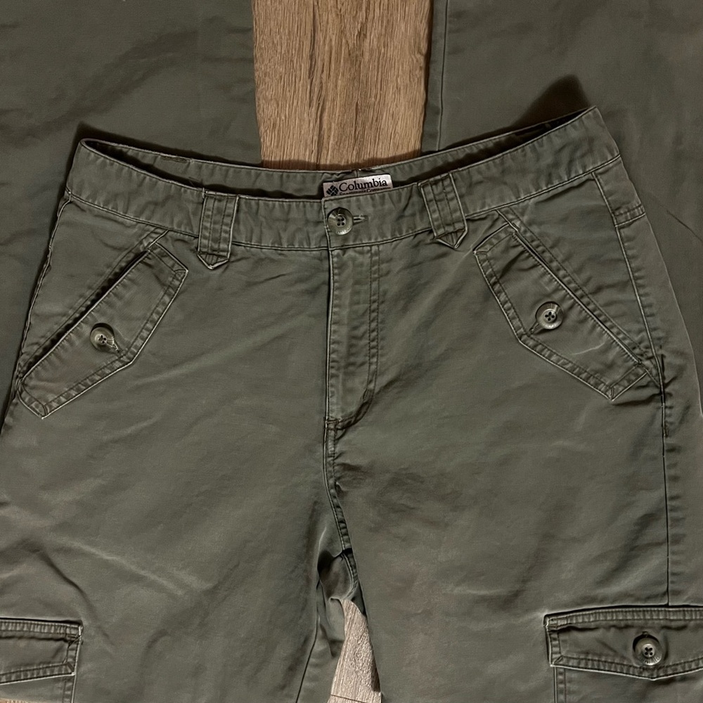 Columbia Olive Green Cargo Pants Size 12